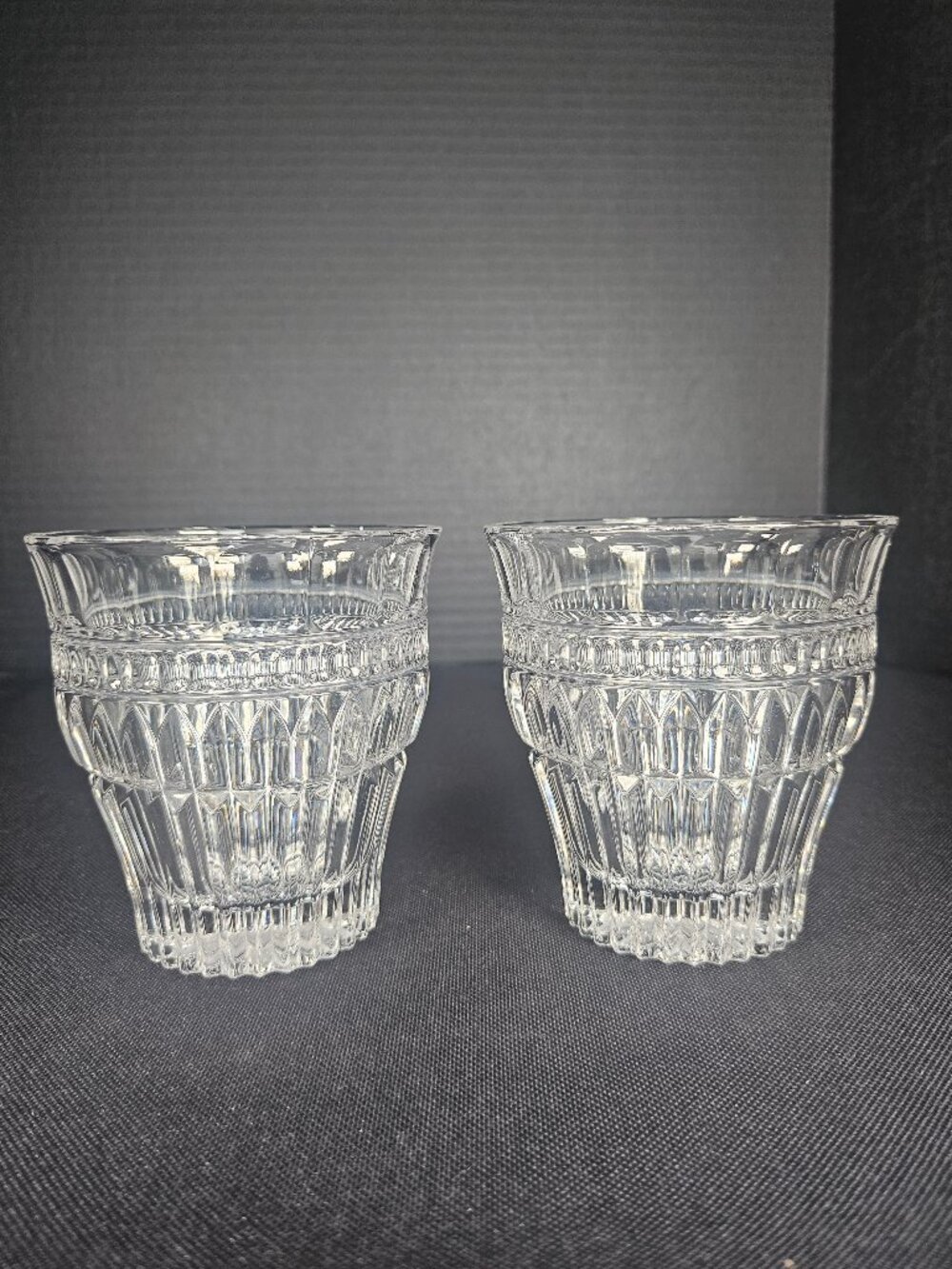 Lux Mikasa Titan Double Old Fashioned Glasses Set Of Two